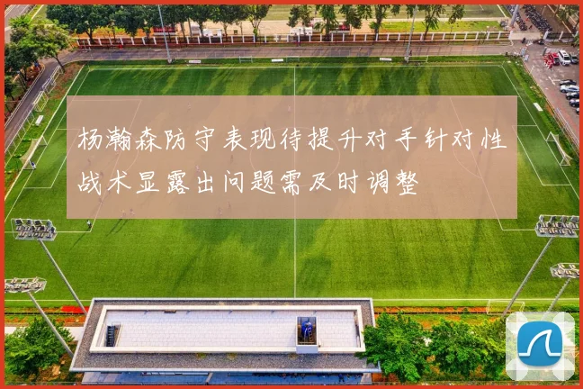 杨瀚森防守表现待提升对手针对性战术显露出问题需及时调整